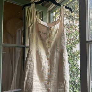 French Linen Dress